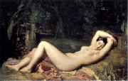 Theodore Chasseriau Sleeping Nymph oil on canvas